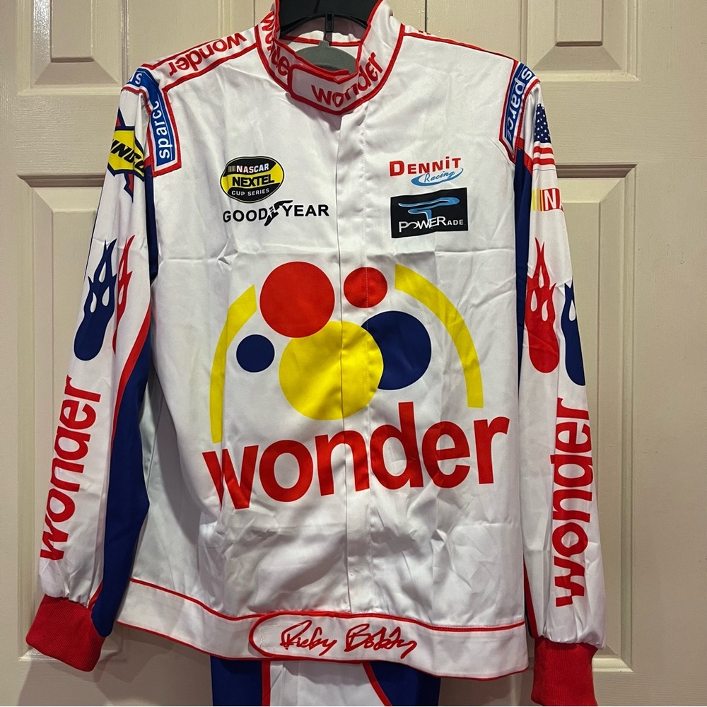 Wonder Racing Jacket - White and Red - Picture 2 of 12